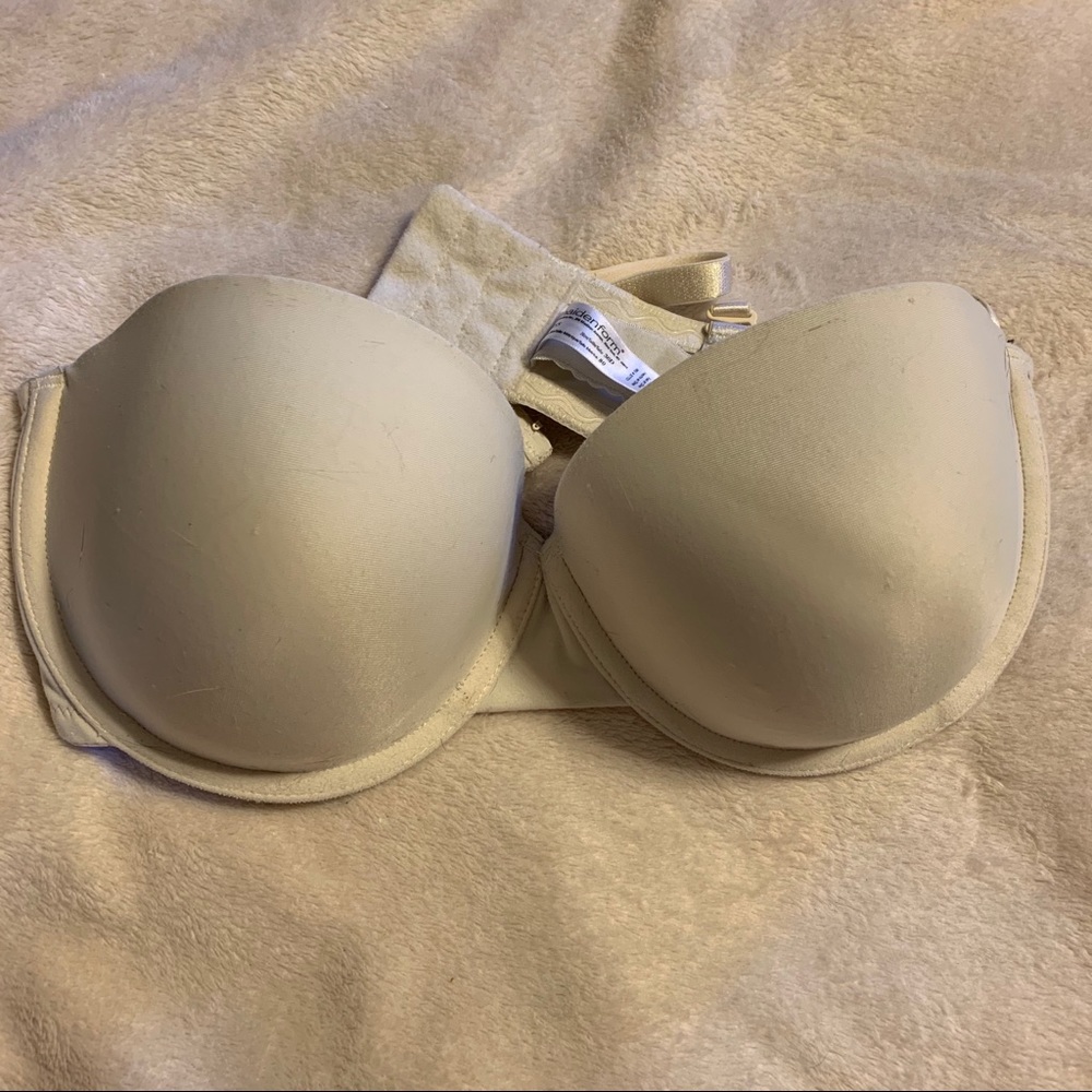 Cream bra